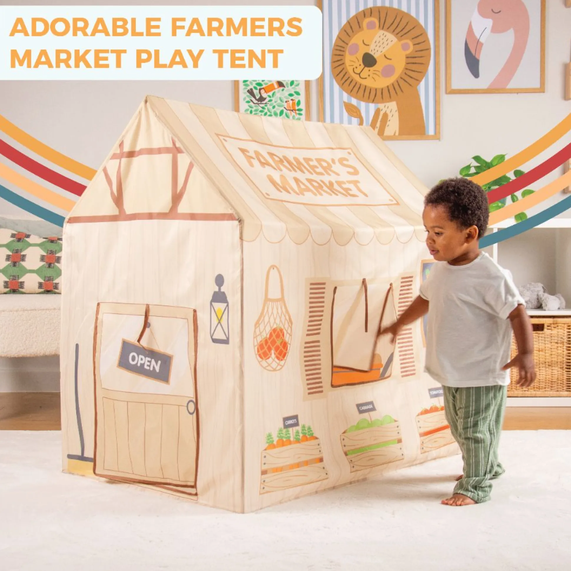 Activo Farmers Market Play Tent
