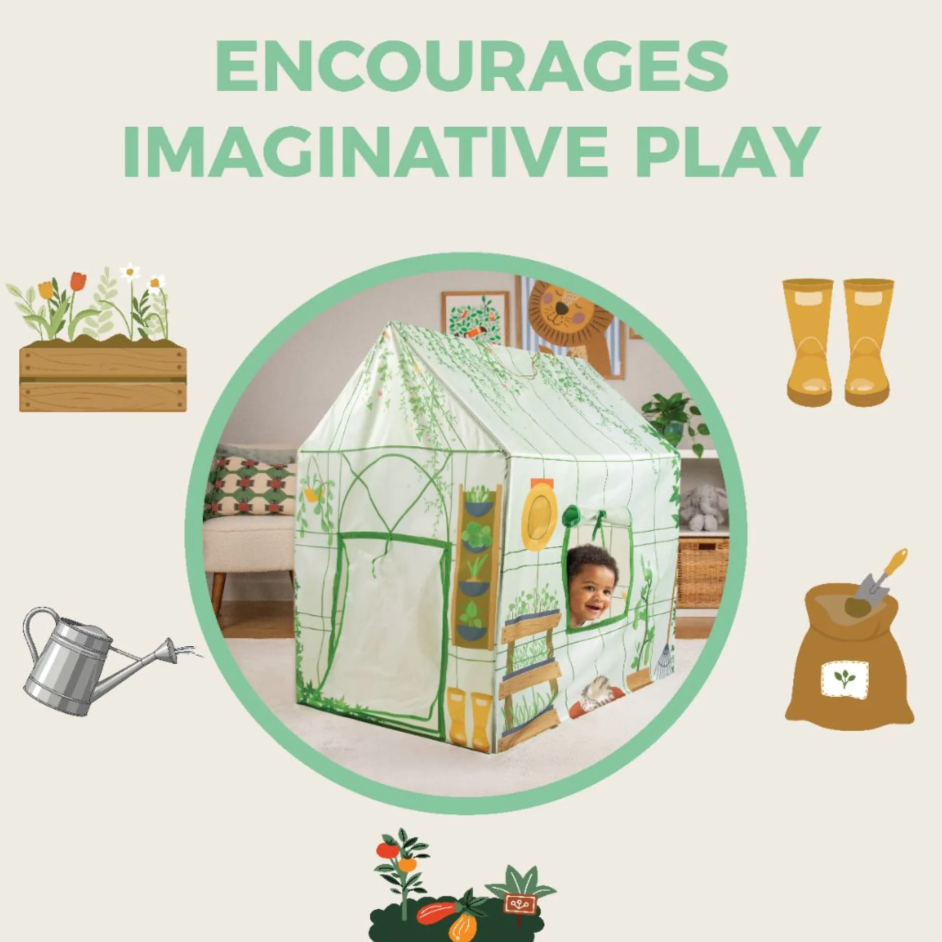 Activo Greenhouse Play Tent