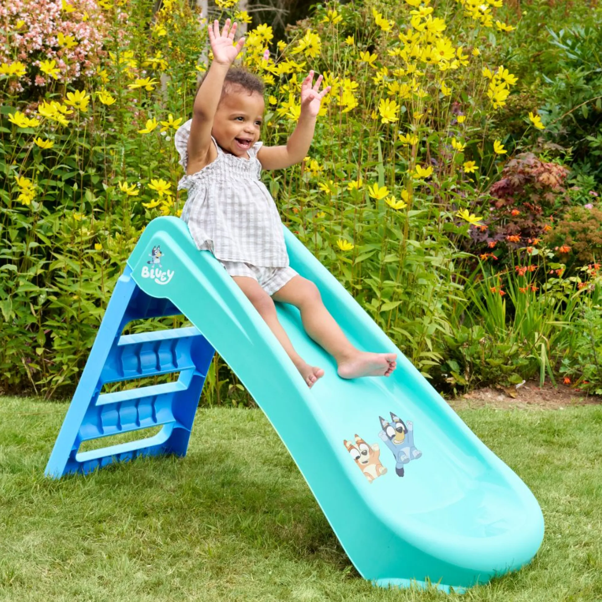 Bluey Plastic Folding Slide