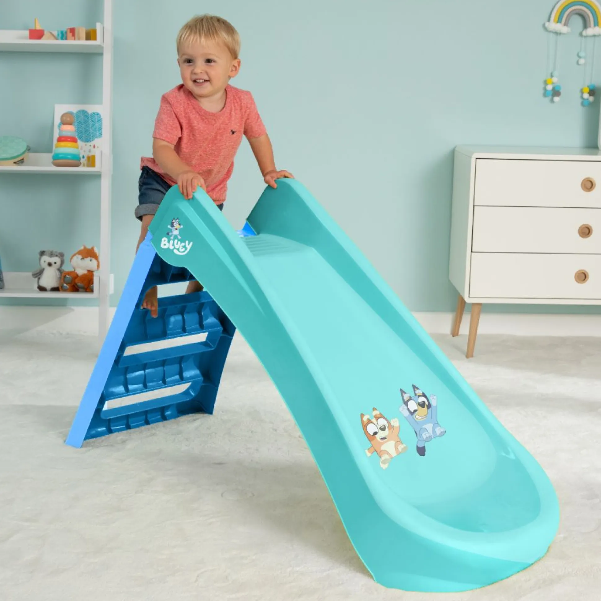 Bluey Plastic Folding Slide