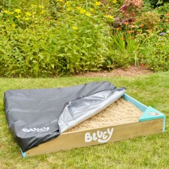 Bluey Wooden Sandpit with Cover