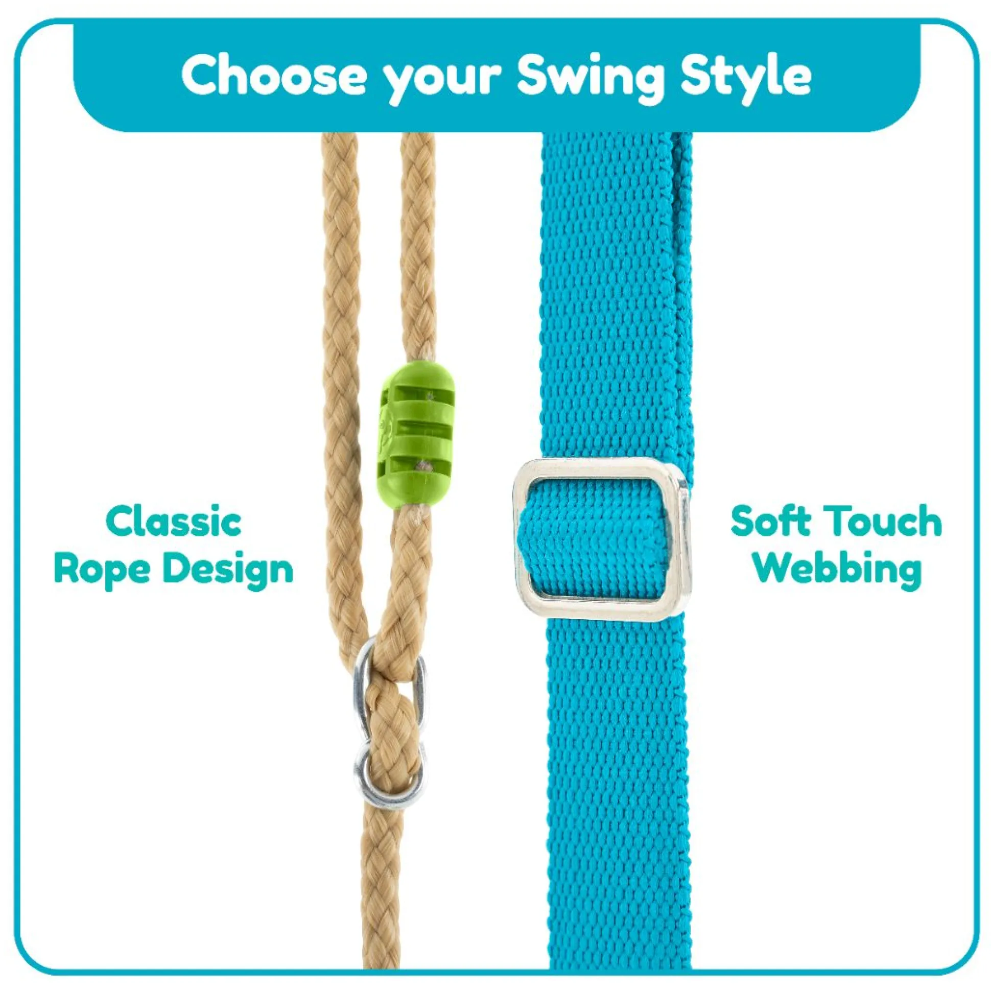 Build Your Own Deluxe Double Metal Swing Frame