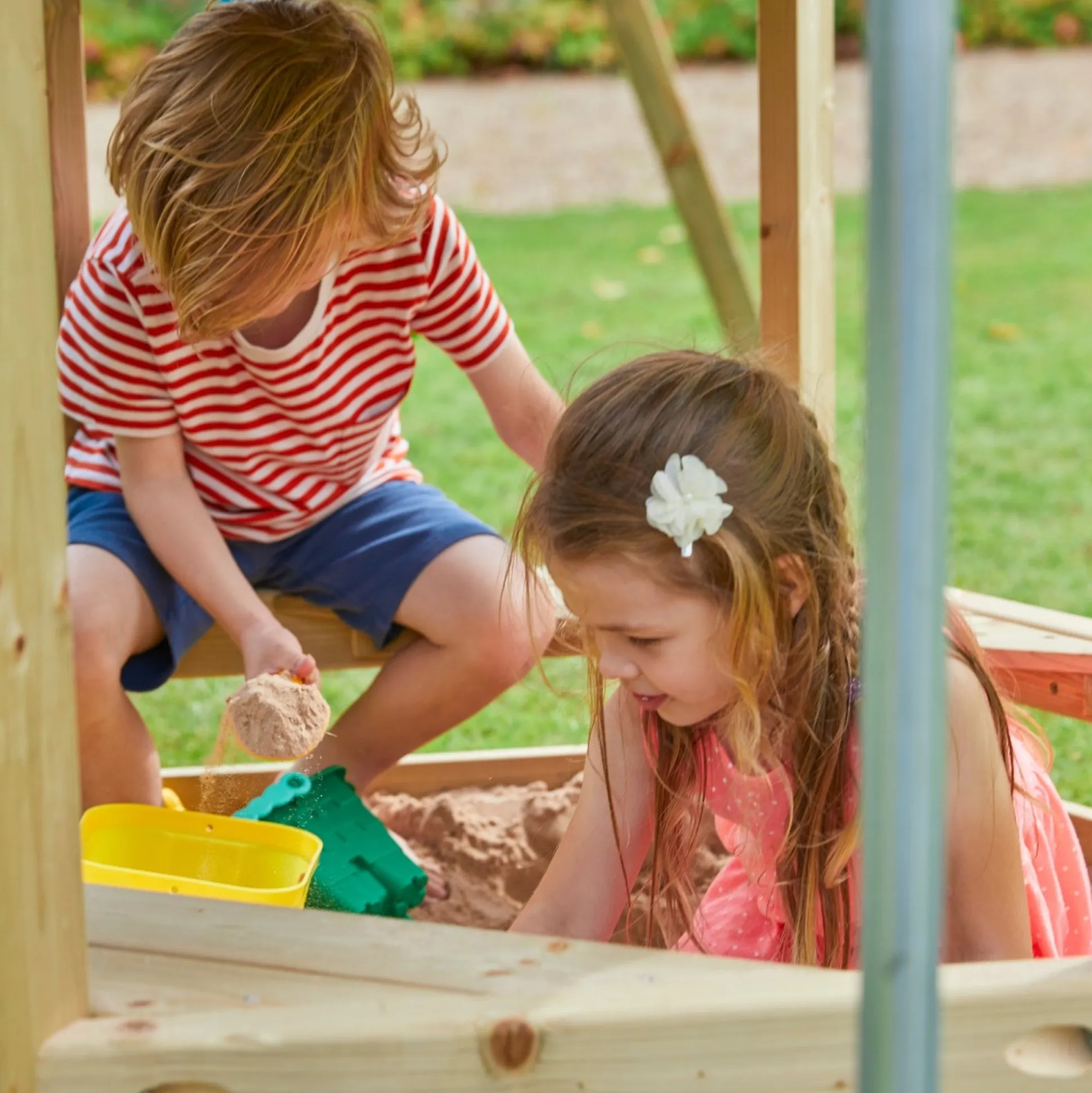 Build Your Own TP Castlewood Wooden Climbing Frame - FSC® certified
