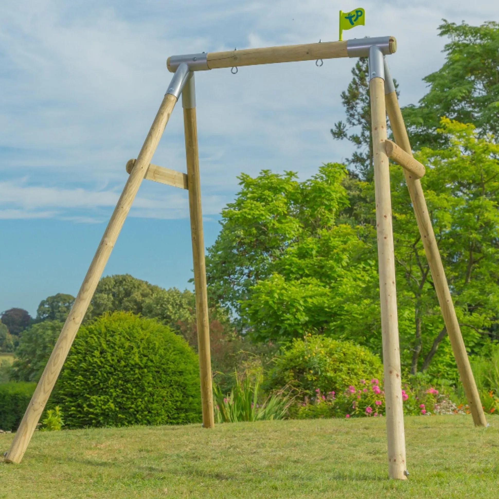 Build Your Own TP Knightswood Single Wooden Swing Frame - FSC® certified