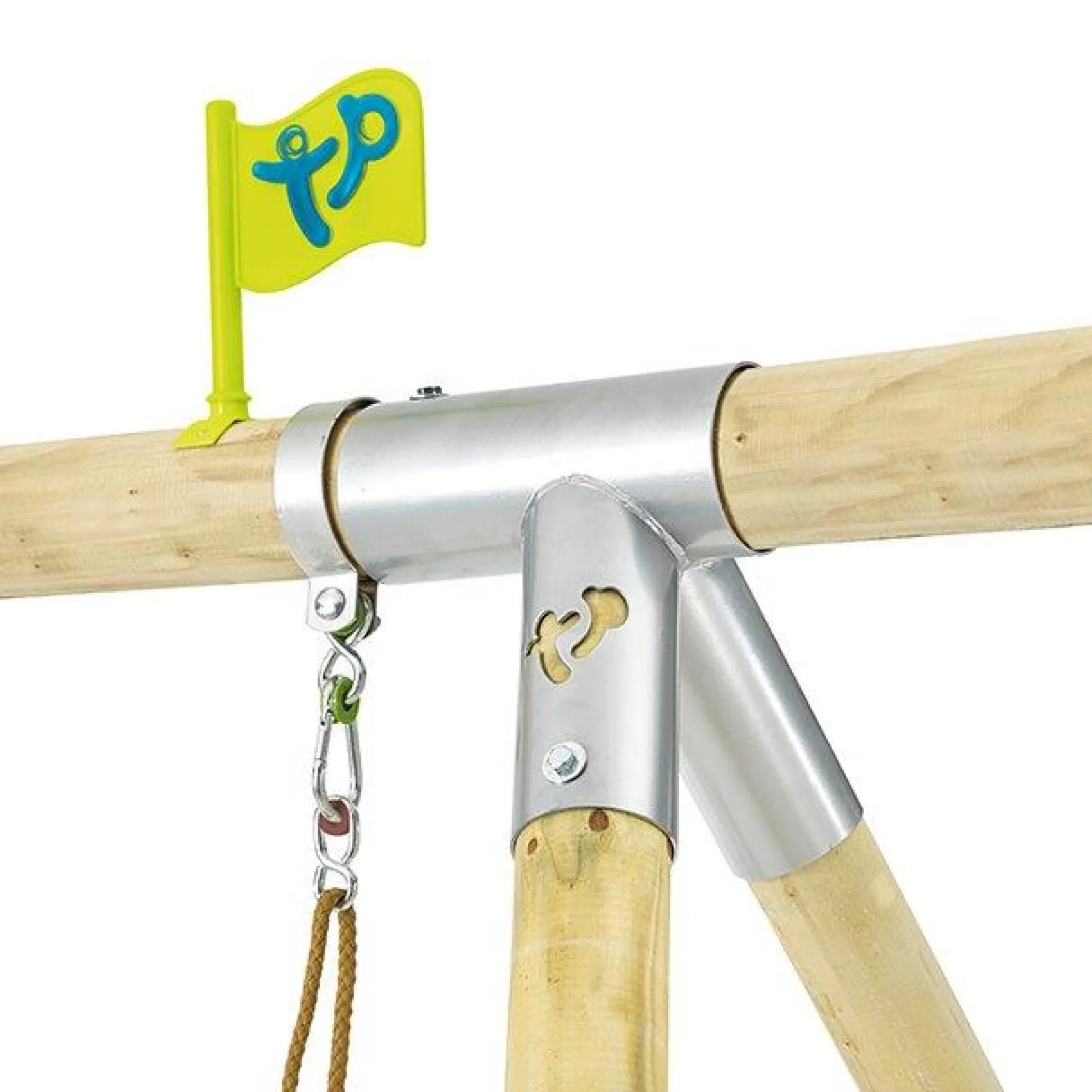 Build Your Own TP Knightswood Wooden Single & Deck Swing Frame
