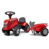 Falk Baby Massey Ferguson Ride-on Tractor with Trailer, Rake & Shovel