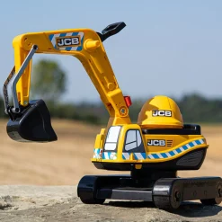 Falk JCB Fully Articulated Digger with Opening Seat and Helmet