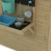 Foxglove Cottage Playhouse with Early Fun Mud Kitchen Accessory and Shutters - FSC® certified