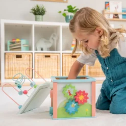 Grow with Peppa Pig Wooden Activity Cube