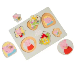Grow with Peppa Pig Wooden Puzzle Set