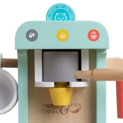 Owl & Fox Wooden Coffee Machine - FSC® certified
