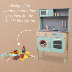 Owl & Fox Wooden Pancake Set - FSC® certified