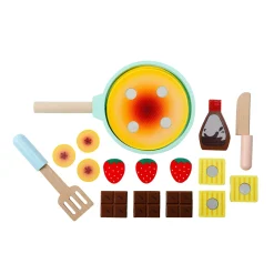 Owl & Fox Wooden Pancake Set - FSC® certified