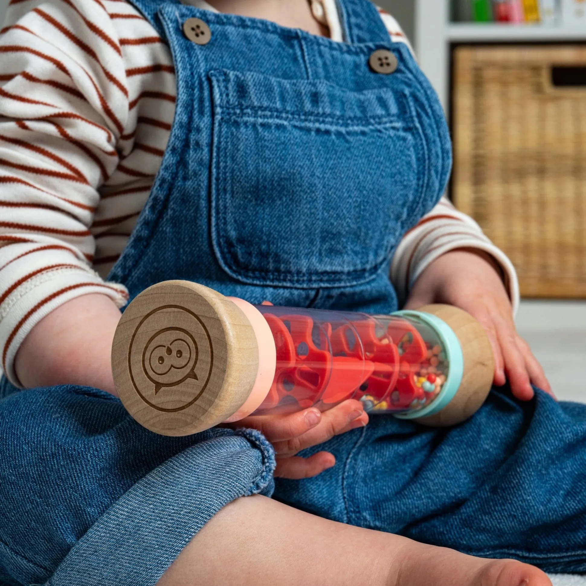 Owl & Fox Wooden Rainmaker - FSC® certified