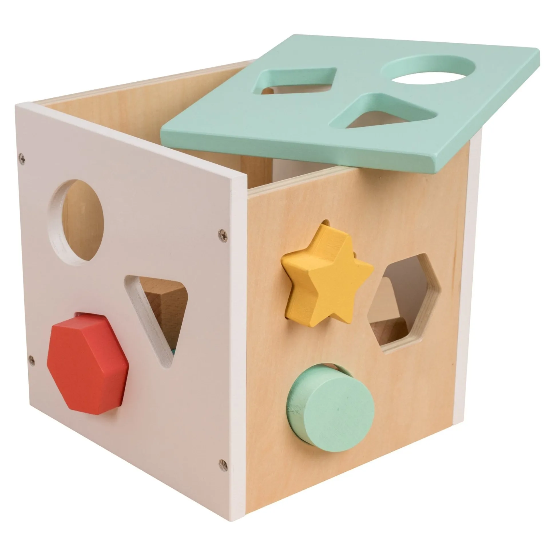 Owl & Fox Wooden Shape Sorter - FSC® certified