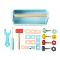 Owl & Fox Wooden Workbench Set with Tool Caddy - FSC® certified