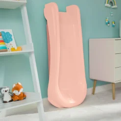 PalPlay Pink Blush Plastic 4ft Folding Slide