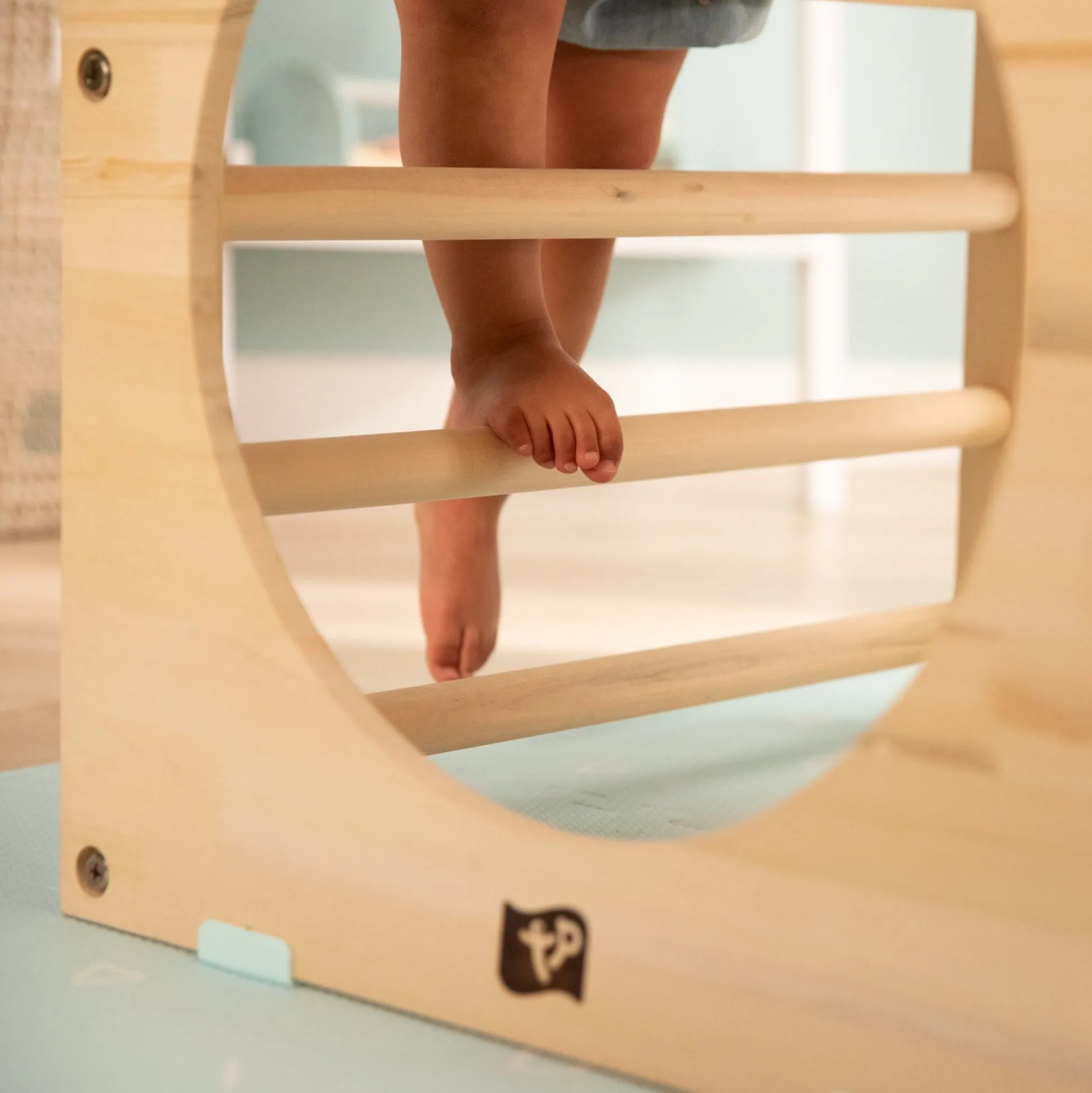 TP Active-Tots Pikler Style Climbing Triangle, Cube & Three Slides - FSC® certified