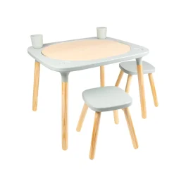 TP Active-Tots Pikler Style 4 in 1 Wooden Play Table with Two Play Stools - FSC® certified