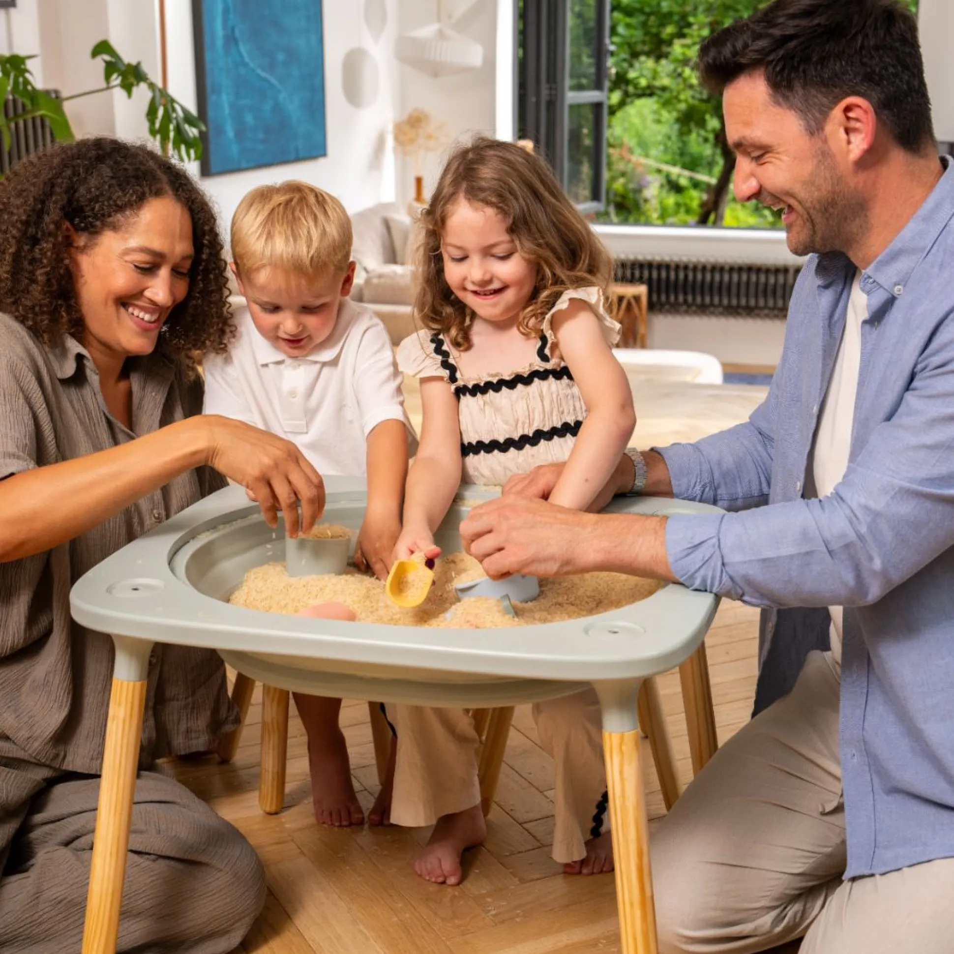 TP Active-Tots Pikler Style 4 in 1 Wooden Play Table - FSC® certified