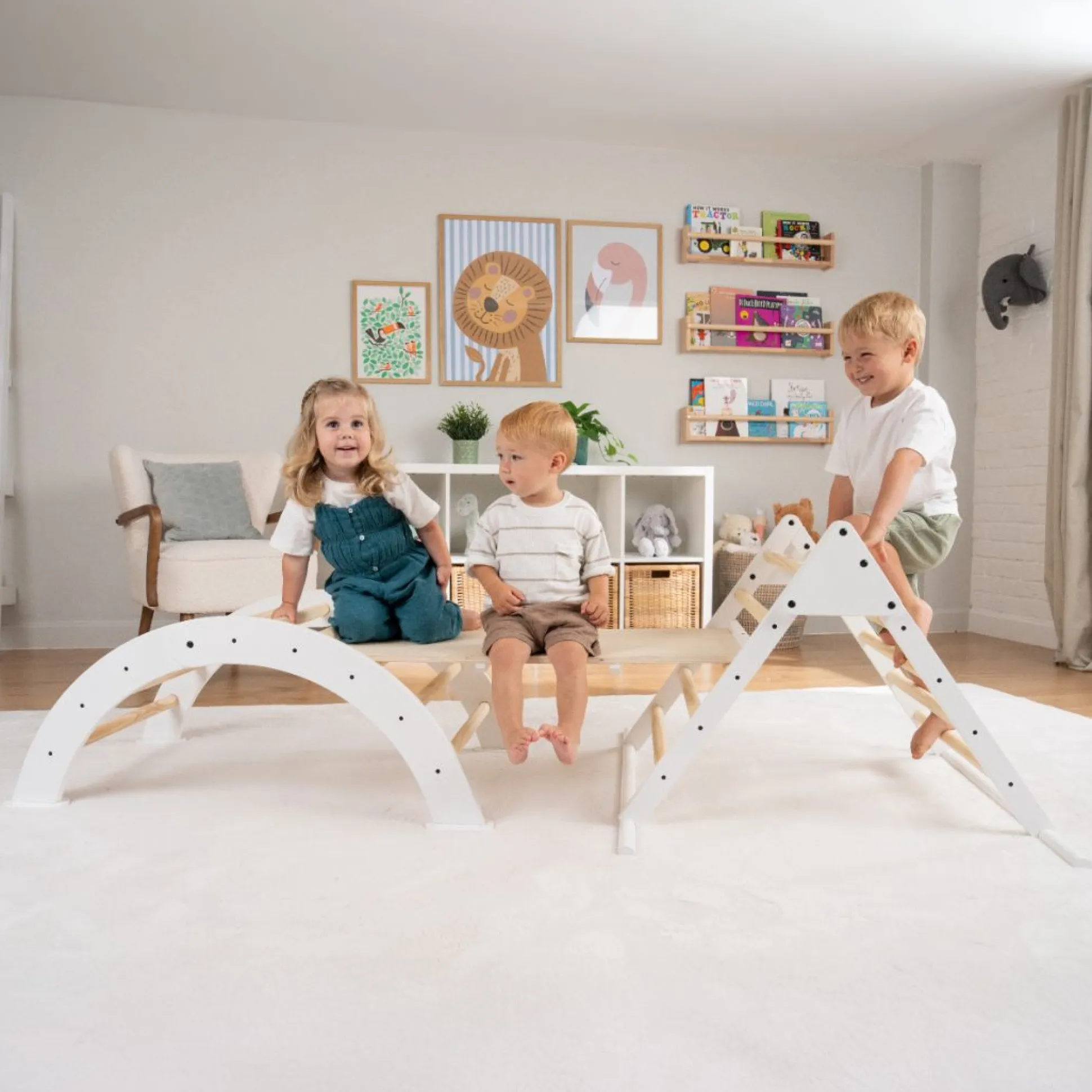 TP Active-Tots Pikler Style Three in One Playset - FSC® certified