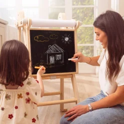 TP Active-Tots Pikler Style Wooden Folding Helper Tower With Play Easel - FSC® certified