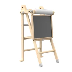 TP Active-Tots Pikler Style Wooden Folding Helper Tower With Play Easel - FSC® certified