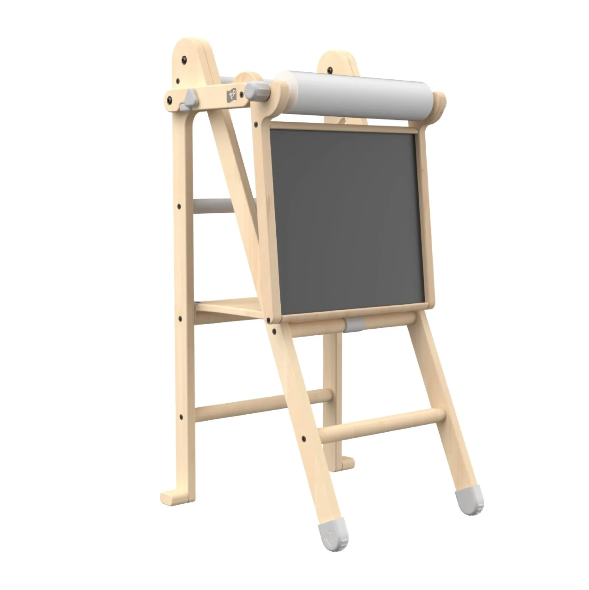 TP Active-Tots Pikler Style Wooden Folding Helper Tower With Play Easel - FSC® certified