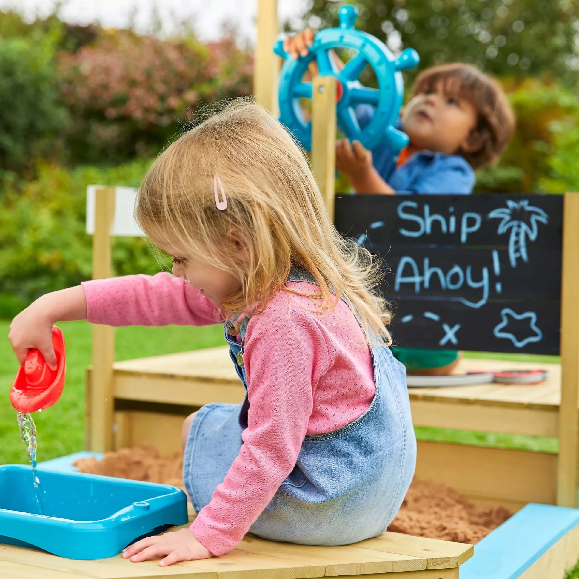 TP Ahoy Wooden Playboat with Dig & Explorer Accessory Kit - FSC® certified
