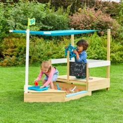 TP Ahoy Wooden Playboat with Dig & Explorer Accessory Kit - FSC® certified