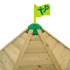 TP Castlewood Ludlow Wooden Climbing Frame with Single Swing Set & Slide - FSC® certified