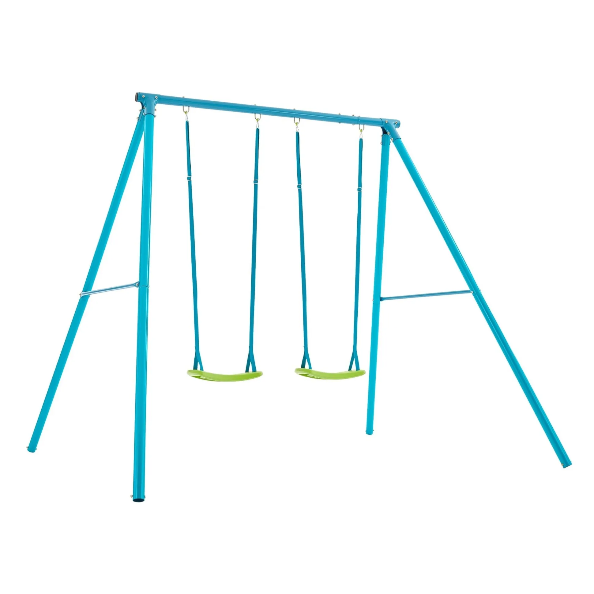 TP Deluxe Double Metal Swing Set