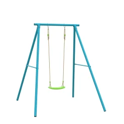 TP Deluxe Single Metal Swing Set with Roped Rapide Seat