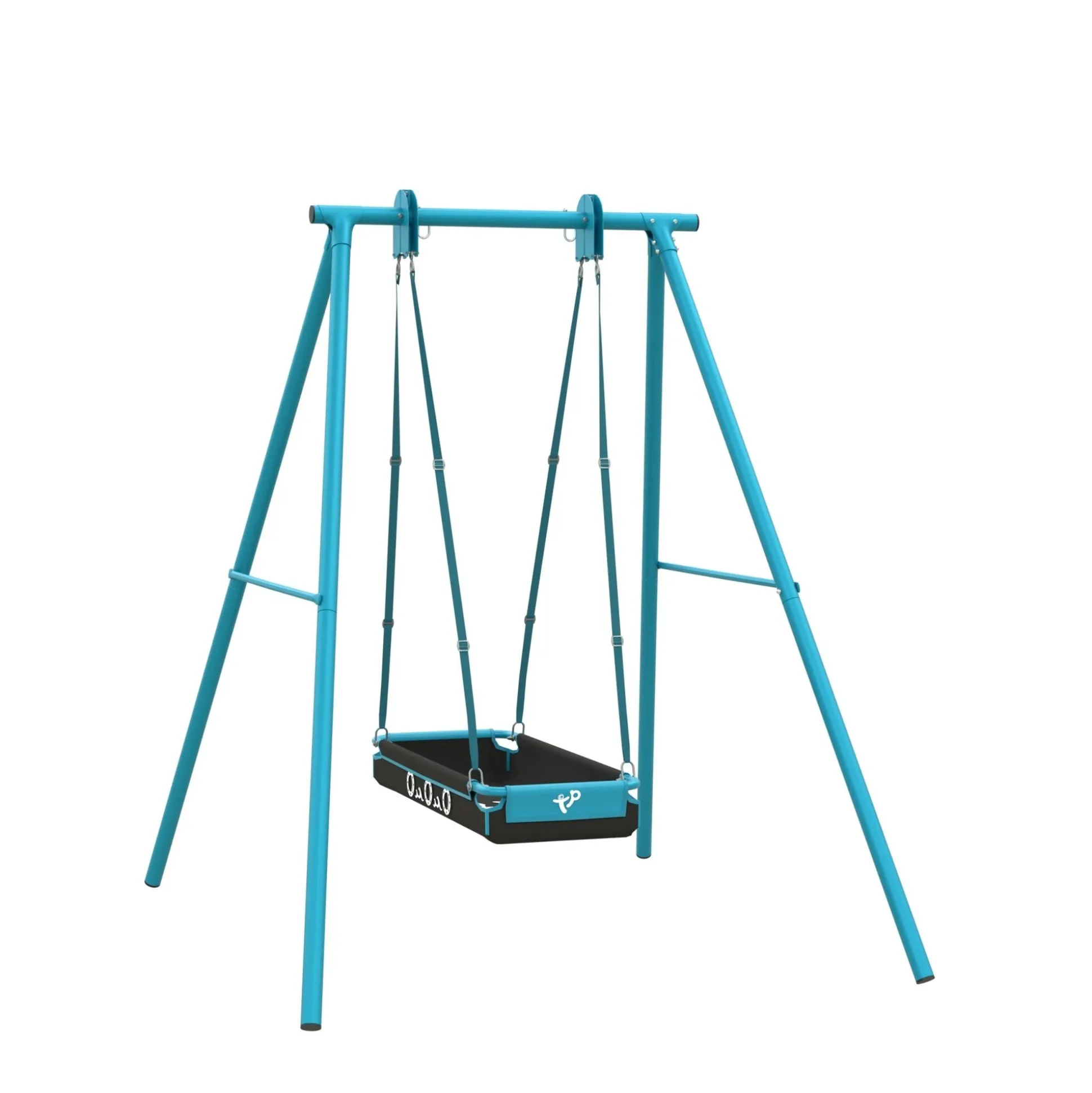 TP Deluxe Single Metal Swing with Pirate Boat Seat