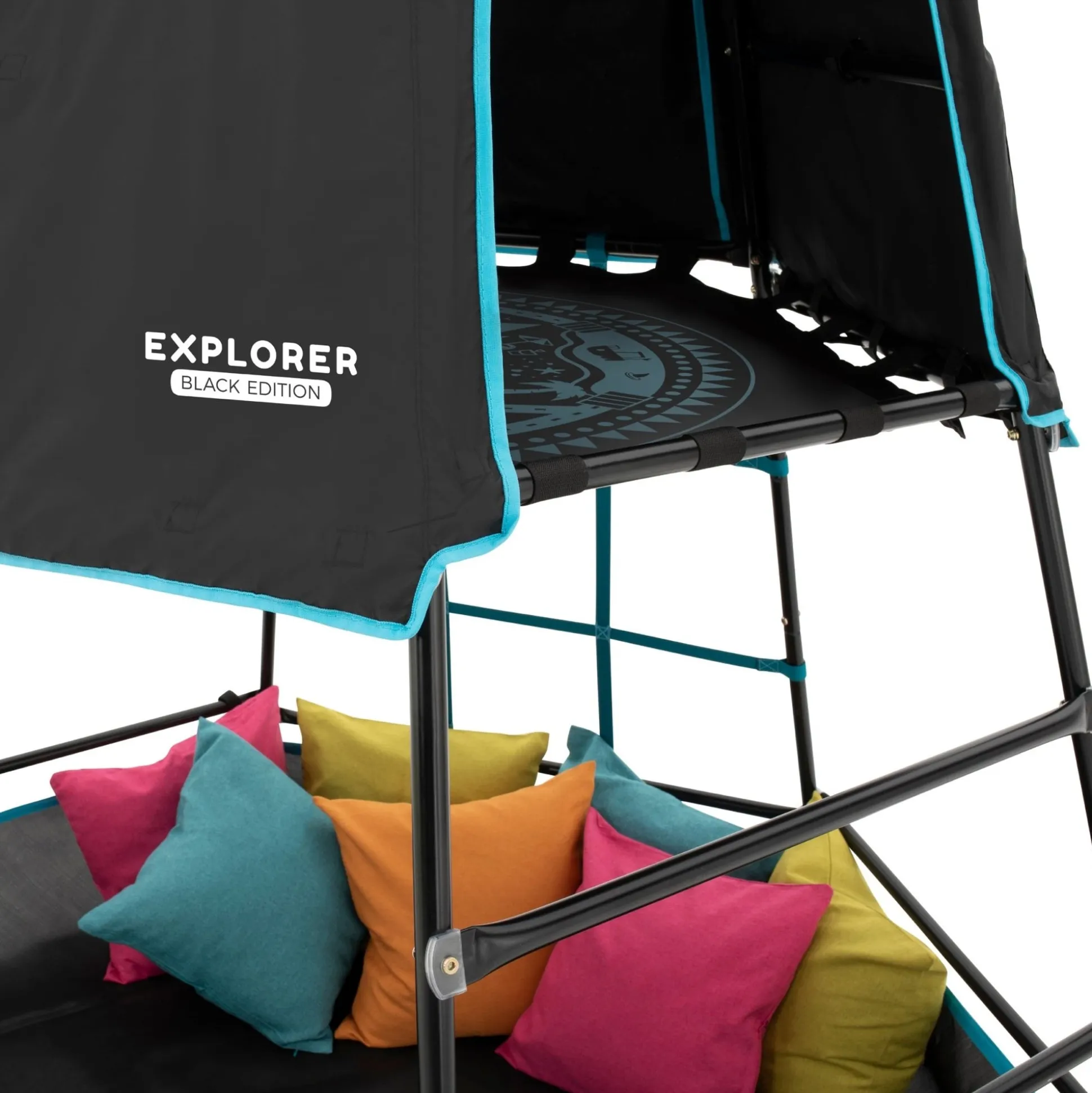 TP Explorer Metal Climbing Frame Black Edition