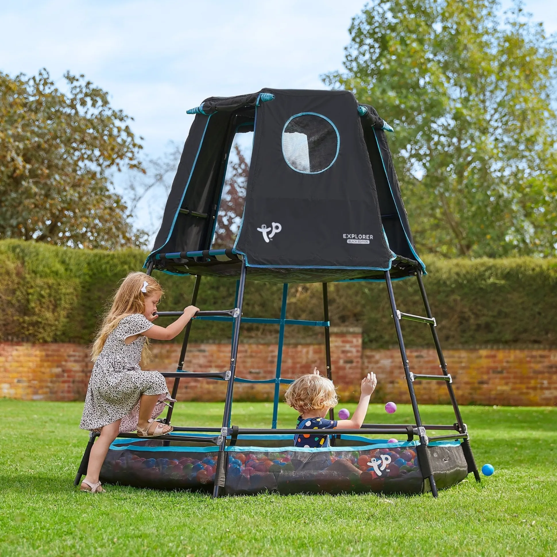TP Explorer Metal Climbing Frame Black Edition