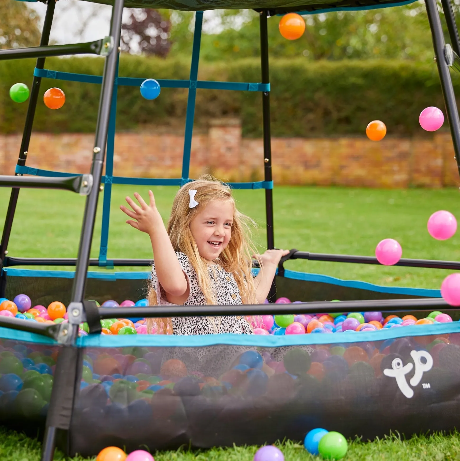 TP Explorer Metal Climbing Frame Black Edition