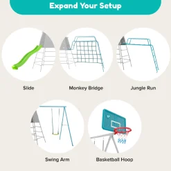 TP Explorer Metal Climbing Frame and Swing