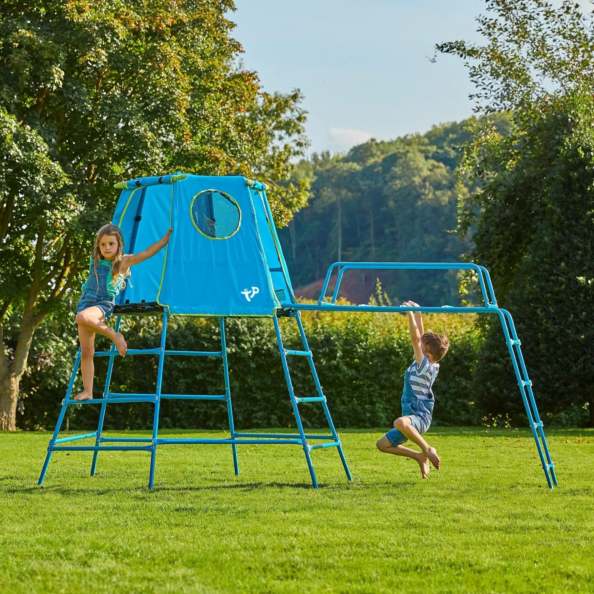 TP Explorer Metal Climbing Frame Set & Jungle Run
