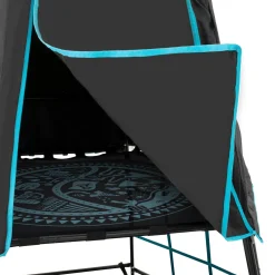 TP Explorer Metal Climbing Frame Set with Monkey Bridge Black Edition