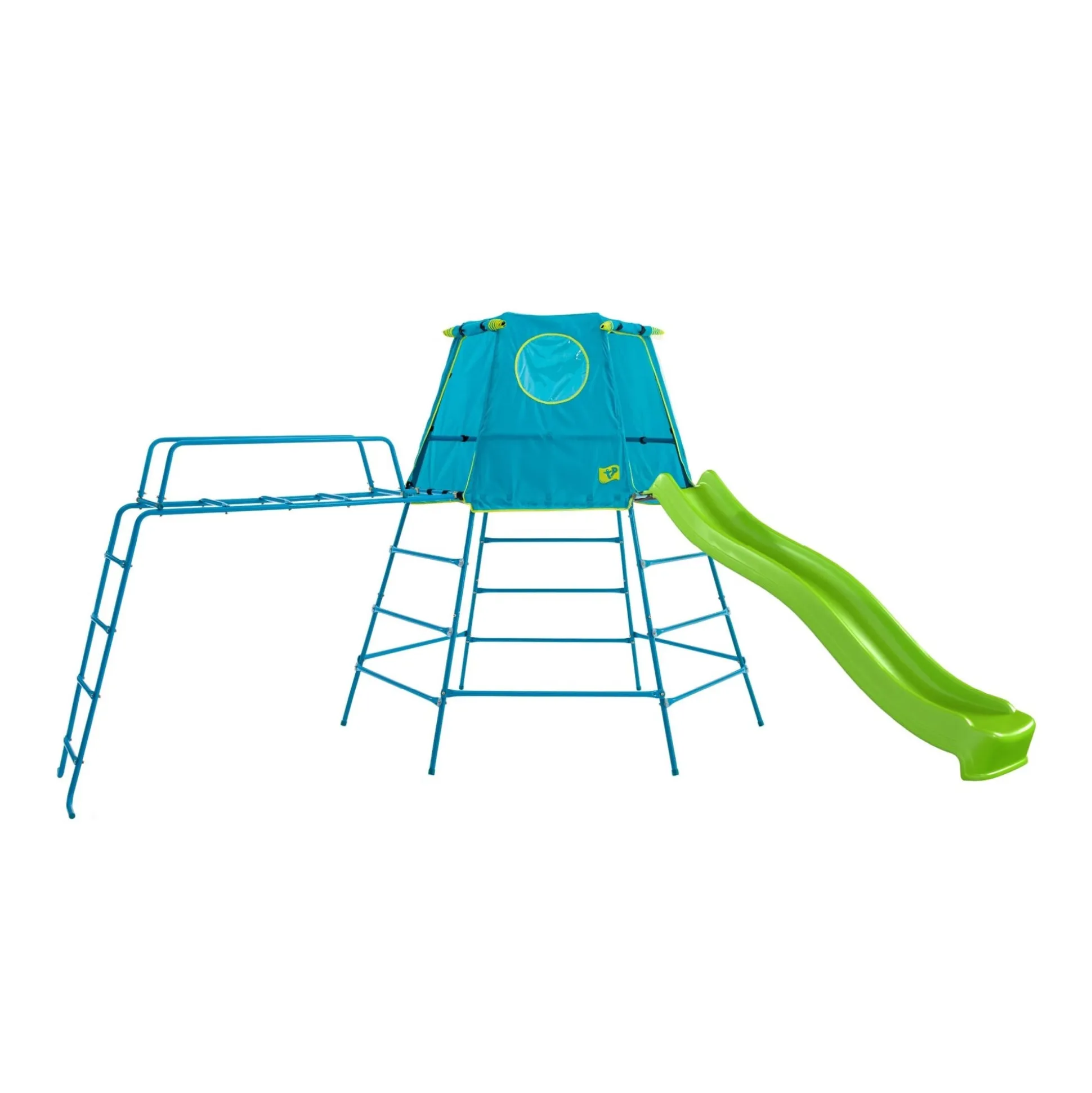 TP Explorer Metal Climbing Frame Set with Ripple Slide & Jungle Run