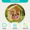 TP Forest Cabin Wooden Playhouse - FSC® certified