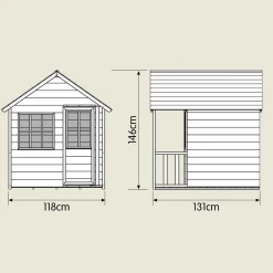 TP Forest Cabin Wooden Playhouse - FSC® certified