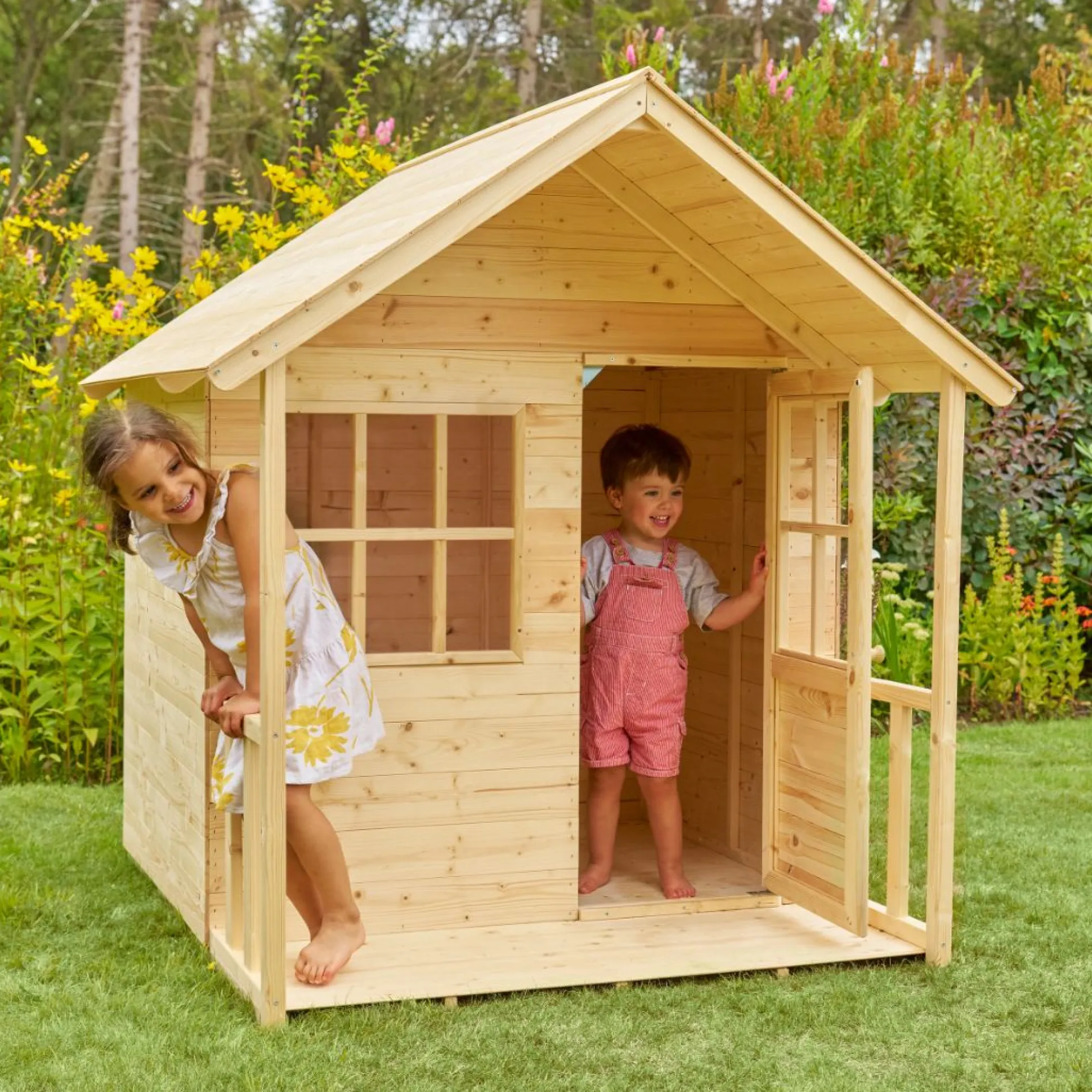 TP Forest Cabin Wooden Playhouse - FSC® certified