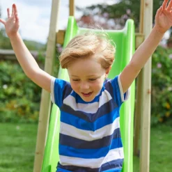 TP Forest Multiplay Double Wooden Swing Set & Slide - FSC® certified