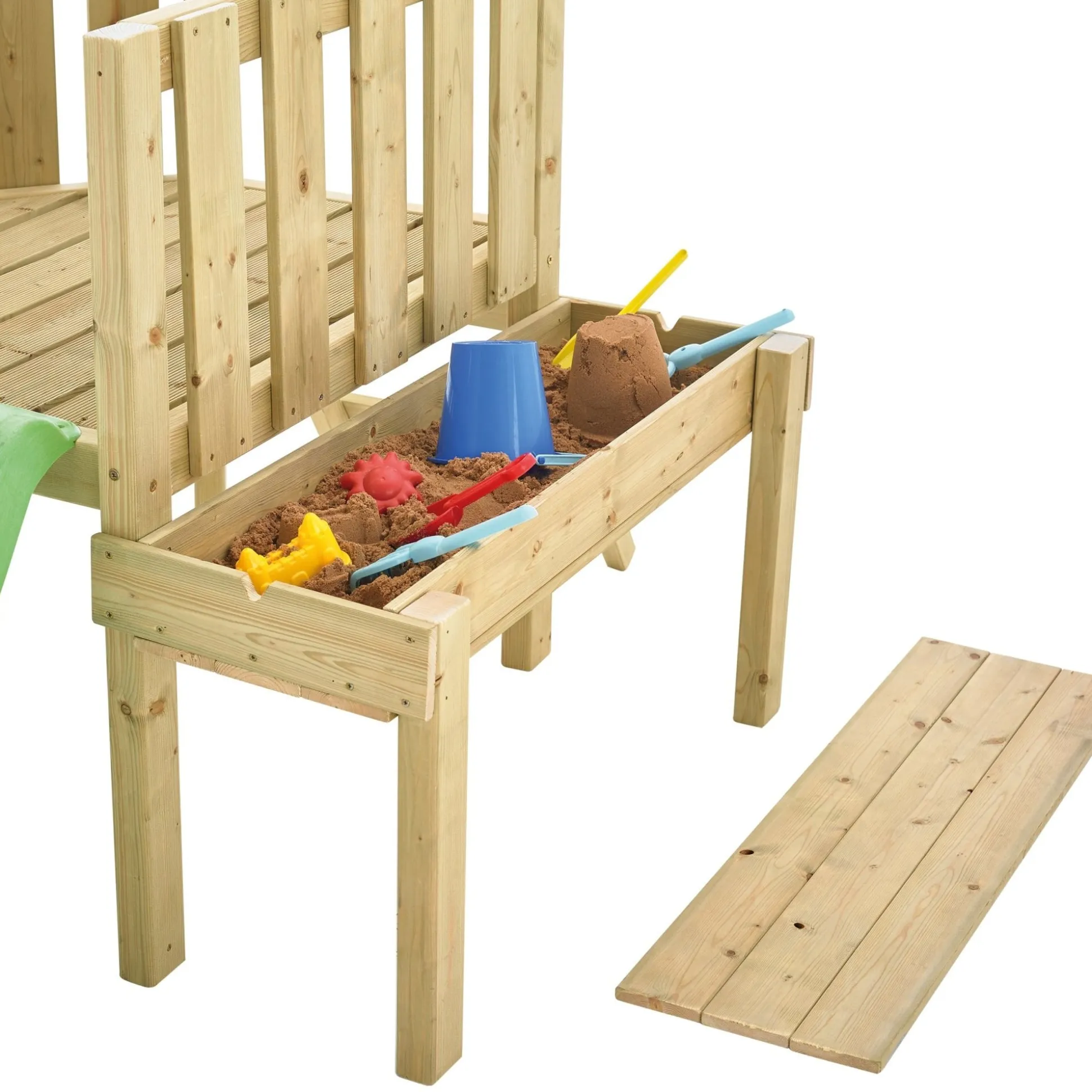 TP Forest Toddler Wooden Bluey Quadpod Swing Set & Slide - FSC® certified