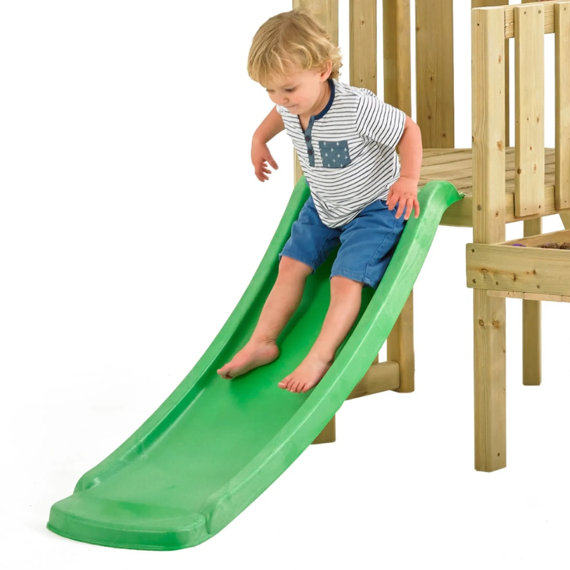TP Forest Toddler Wooden Bluey Quadpod Swing Set & Slide - FSC® certified