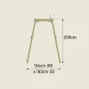 TP Forest Wooden Single Swing - FSC® certified