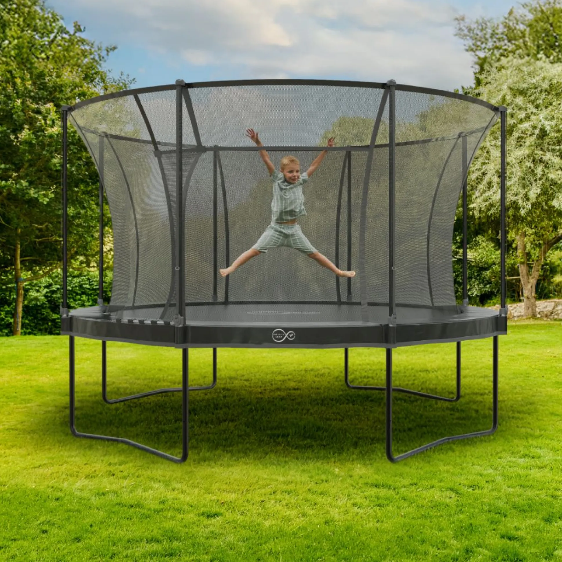 TP 14 ft Infinity Round Trampoline