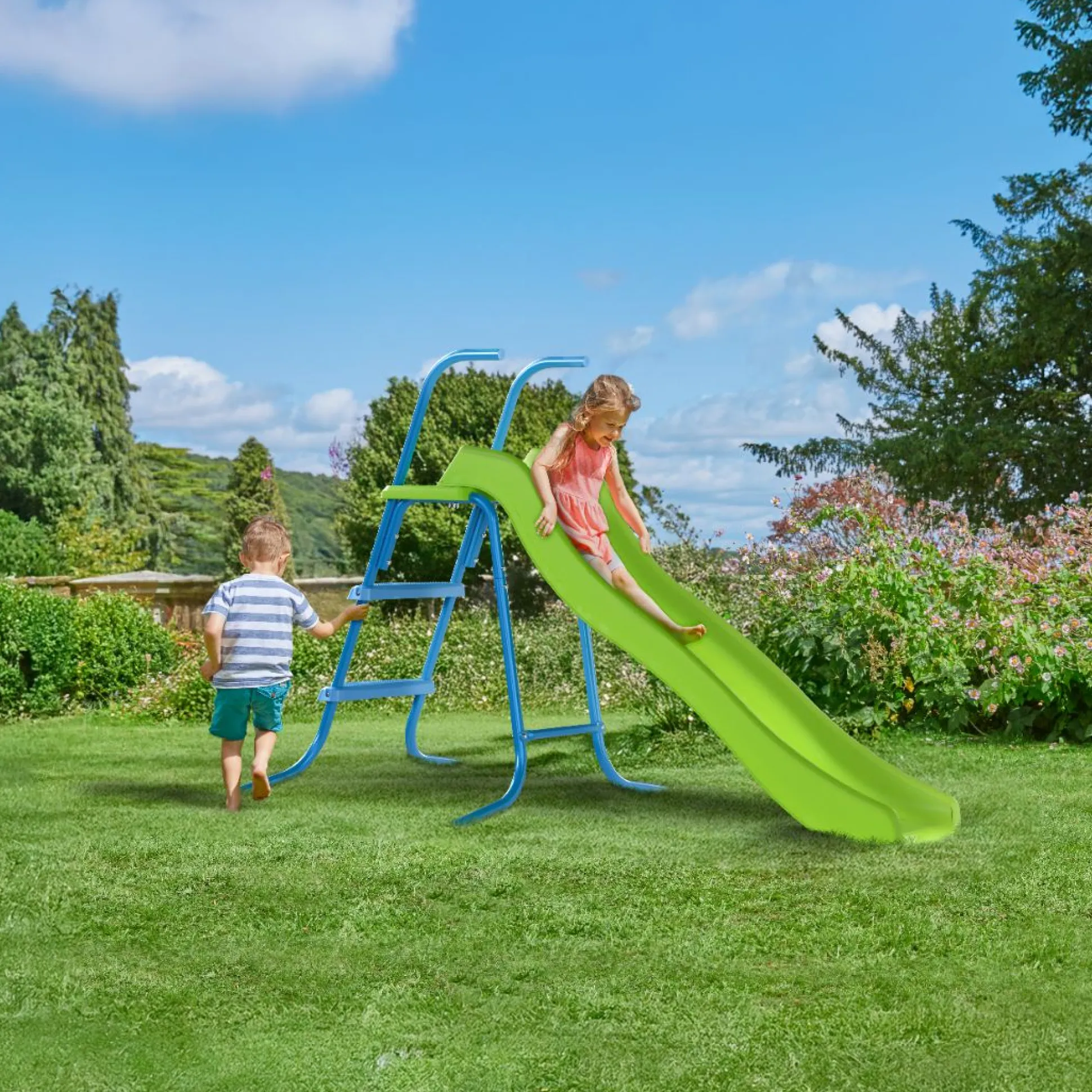 TP 6ft (1.8m) Wavy Slide & Stepset